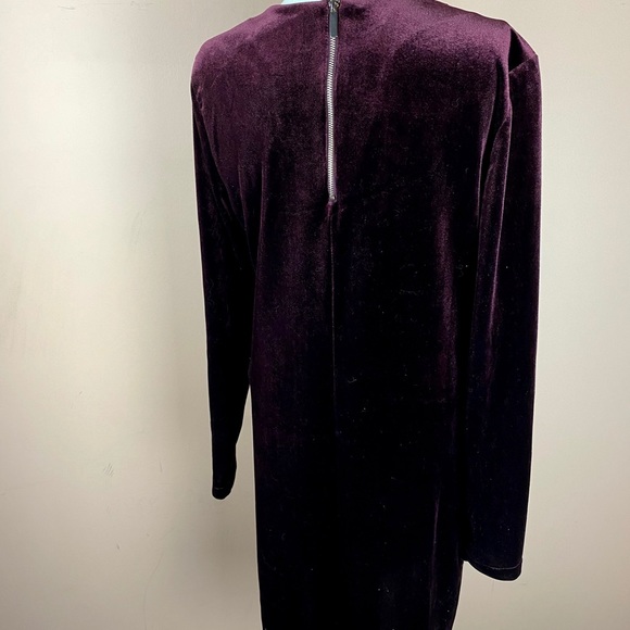 Dynamite Velour Long Sleeved Dress Sz S - Picture 3 of 4